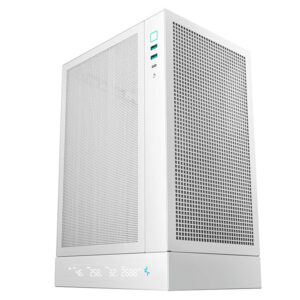 DeepCool CH170 Digital White H2 Deepcool CH170 DIGITAL White - High-airflow Mini-ITX Case