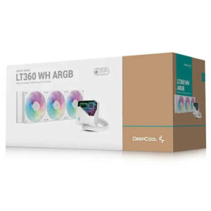 DeepCool LT360 ARGB WH H3 Deepcool LT360 ARGB WHITE - 360mm AIO Liquid CPU Cooler