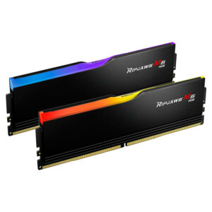 GSkill Ripjaws M5 RGB Black - 64GB (2x32GB) DDR5 - Bus 6400MHz Cas 32 (F5-6400J3239G32GX2-RM5RK)