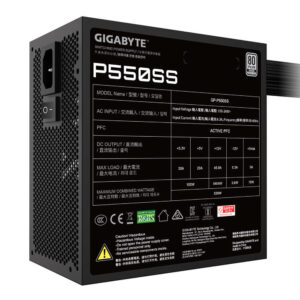 Gigabyte P550SS H6 Gigabyte P550SS - 550W 80+ Silver - Single Rail