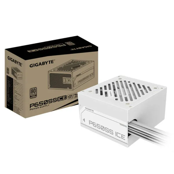 Gigabyte P650SS ICE - 650W 80+ Silver - Single Rail