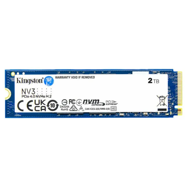 Kingston NV3 2TB - PCIe 4.0x4 NVMe SSD