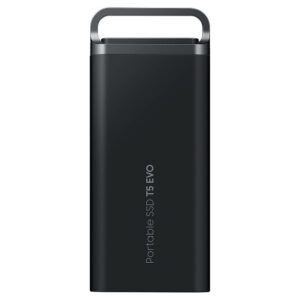 Samsung T5 EVO Portable Black H4 Samsung T5 EVO Portable 8TB Black - Portable SSD USB 3.2 Gen 1 - MU-PH8T0S/WW