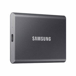 Samsung T7 Portable Gray H2 Samsung T7 Portable 2TB Gray - Portable SSD USB 3.2 Gen 2 - MU-PC2T0T/WW