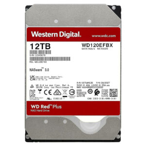 WD RED PLUS 12TB H2 Western Digital Red Plus 12TB WD120EFBX - 24/7 7200RPM 256MB cache Sata 3 - NAS Hard Disk Drive