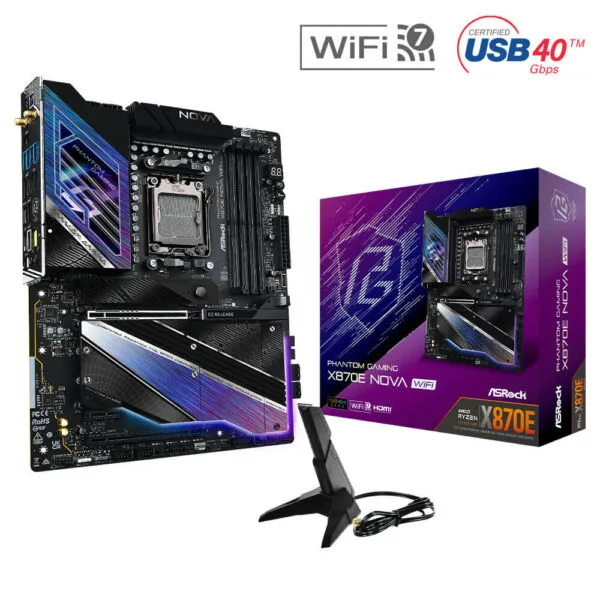 Asrock X870E Nova WiFi - Socket AM5