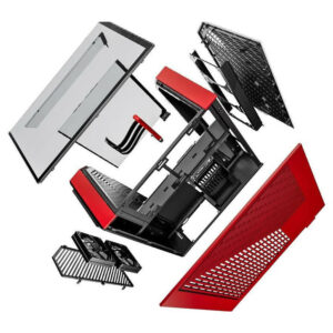 HYTE Y60 Black/Red - Dual Chamber Mid-Tower ATX Case