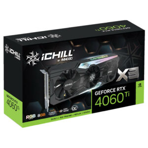 INNO3D GEFORCE RTX 4060 TI 8GB ICHILL X3 H3 INNO3D GEFORCE RTX™ 4060 TI 8GB ICHILL X3 - 8GB GDDR6