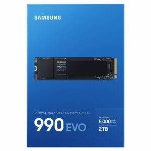 (Nhập Khẩu) Samsung 990 EVO 2TB - PCIe Gen 4.0 x4 / 5.0 x2 M.2 NVMe SSD