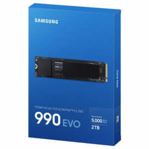 (Nhập Khẩu) Samsung 990 EVO 2TB - PCIe Gen 4.0 x4 / 5.0 x2 M.2 NVMe SSD