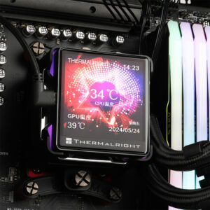 Thermalright Elite Vision BLACK ARGB H2 Thermalright Elite Vision 360 BLACK ARGB - AIO CPU Cooler