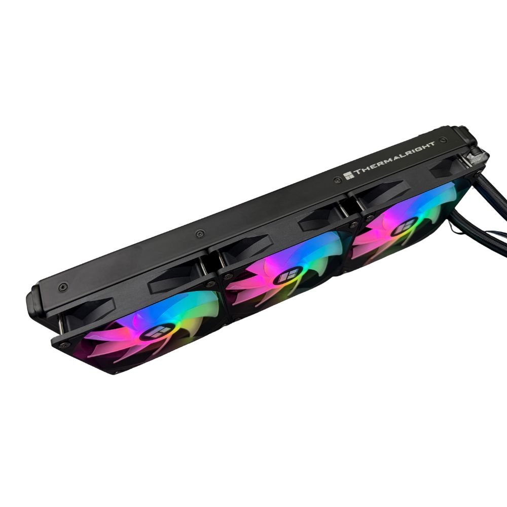Thermalright Frozen Infinity 360 ARGB Black H03 Thermalright Frozen Infinity 360 BLACK ARGB - AIO CPU Cooler (Bulk Pack Intel socket 1700 Only) - Ảnh 2