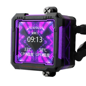 Thermalright Frozen Warframe PRO BLACK ARGB H1 Thermalright Frozen Warframe PRO 360 BLACK ARGB - AIO CPU Cooler