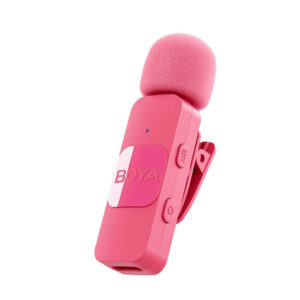 BOYA BY V2 Pink H2 BOYA BY-V20 Pink - Dual-Channel Wireless Microphone