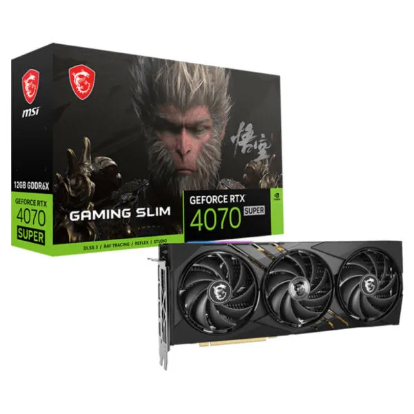 MSI GeForce RTX™ 4070 SUPER 12G GAMING SLIM WUKONG EDITION - 12GB GDDR6X