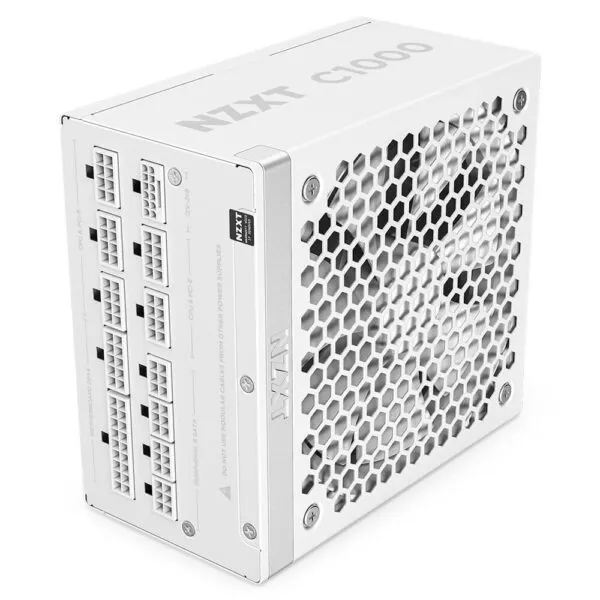 NZXT C1000 Gold ATX 3.1 White - 1000W 80 Plus Gold - Full Modular PSU