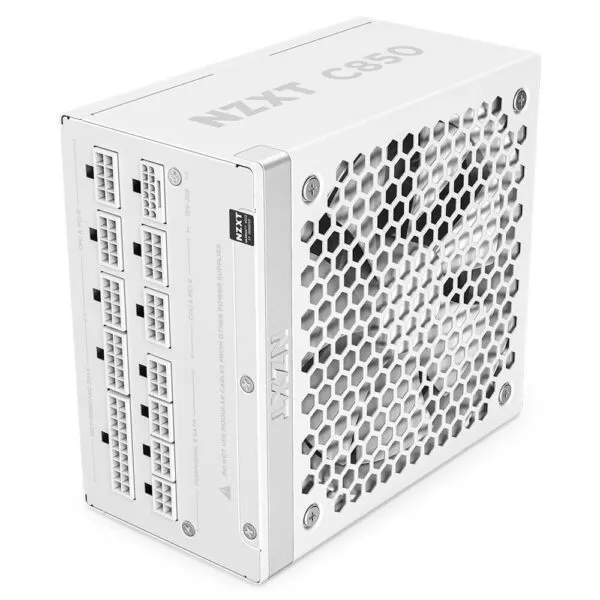 NZXT C850 Gold ATX 3.1 White - 850W 80 Plus Gold - Full Modular PSU