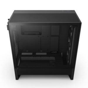 NZXT H5 Flow RGB 2024 - Black - Compact Mid-tower Airflow Case