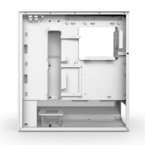 NZXT H5 Flow RGB 2024 - White - Compact Mid-tower Airflow Case