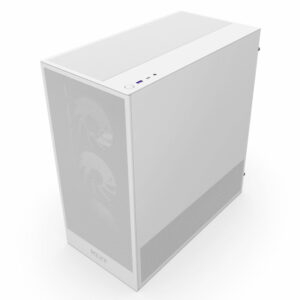 NZXT H5 Flow RGB 2024 - White - Compact Mid-tower Airflow Case