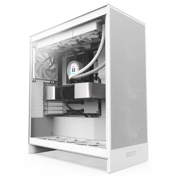 NZXT H7 Flow 2024 - White - Mid-tower Airflow Case