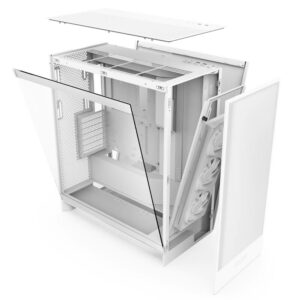 NZXT H7 Flow RGB 2024 White H6 NZXT H7 Flow RGB 2024 - White - Mid-tower Airflow Case