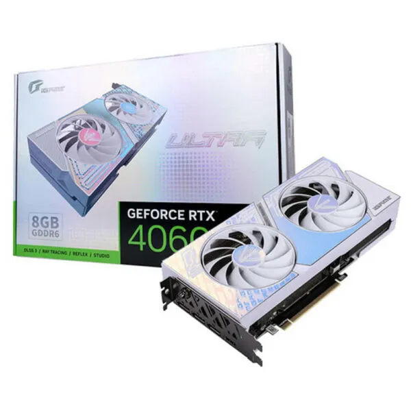 Colorful iGame GeForce RTX 4060 Ultra White DUO OC 8GB-V - 8GB GDDR6