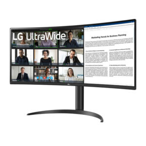 LG 34WR55QC B H2 LG UltraWide 34WR55QC-B - 34 inch WQHD VA | 100Hz | 5ms | USB Type-C | Cruved | Gaming Monitor