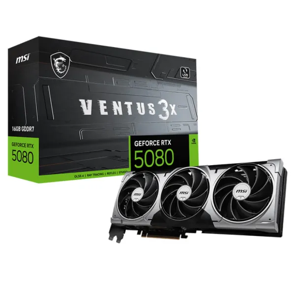 MSI GeForce RTX™ 5080 16G VENTUS 3X - 16GB GDDR7