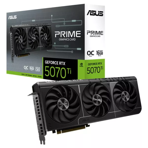 ASUS PRIME GeForce RTX™ 5070 Ti OC Edition - 16GB GDDR7