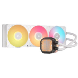 Corsair iCUE LINK TITAN 360 RX LCD White H2 Corsair iCUE LINK TITAN 360 RX LCD White - 360mm Liquid CPU Cooler
