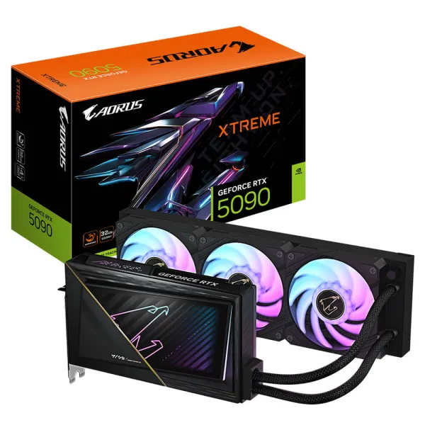 Gigabyte AORUS GeForce RTX™ 5090 XTREME WATERFORCE 32G - 32GB GDDR7