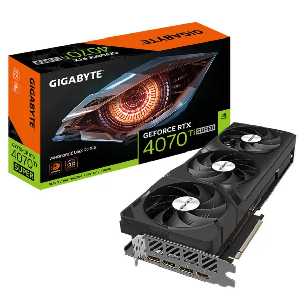 Gigabyte GeForce RTX™ 4070 Ti SUPER WINDFORCE MAX OC 16G - 16GB GDDR6X