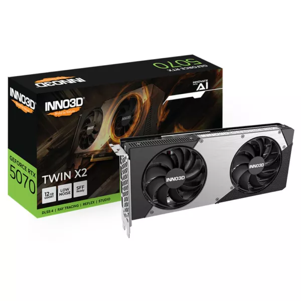 INNO3D GeForce RTX™ 5070 TWIN X2 - 12GB GDDR7