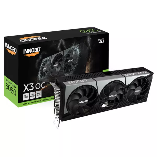 INNO3D GeForce RTX™ 5080 X3 OC - 16GB GDDR7