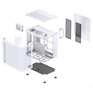 Jonsbo TK 2 White H8 Jonsbo TK-2 White - Mid-Tower Case