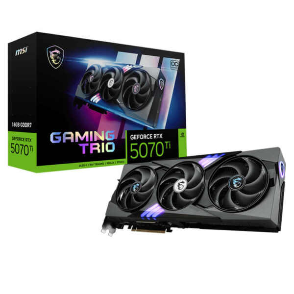 MSI GeForce RTX™ 5070 Ti 16G GAMING TRIO OC - 16GB GDDR7