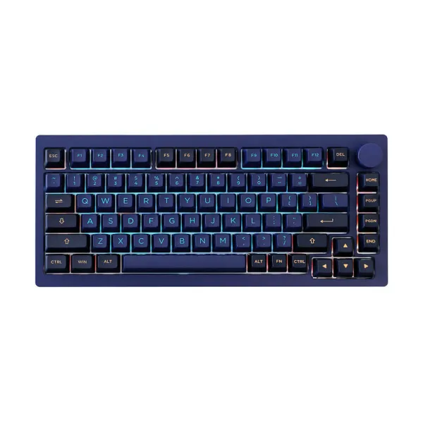 MonsGeek M1W HE-SP V3 Horizon Blue (Magnetic Switches – 8K Hz Polling Rate Wired USB-C – Multi mode) - Gaming Mechanical Keyboard