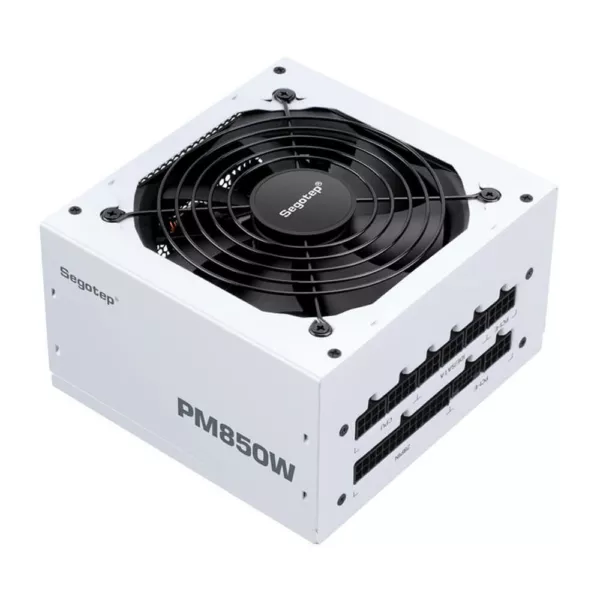 Segotep PM850W White - 850W 80 Plus Platinum | ATX 3.1 | PCIe 5.1 - Full Modular