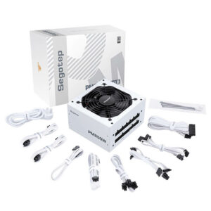 Segotep PM850W White H3 Segotep PM850W White - 850W 80 Plus Platinum | ATX 3.1 | PCIe 5.1 - Full Modular