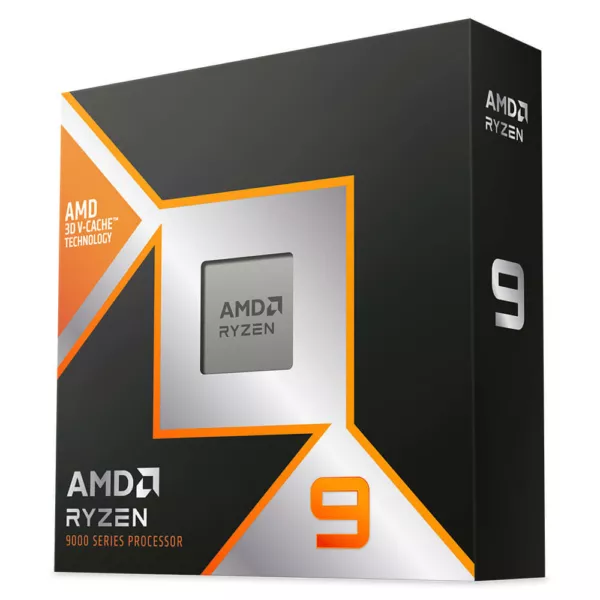 AMD Ryzen™ 9 9900X3D 12C/24T Upto 5.5Ghz (Không Kèm FAN)