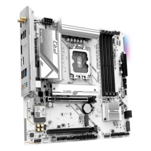ASRock B760M Pro RS WiFi White H4 ASRock B760M Pro RS WiFi White - Socket 1700