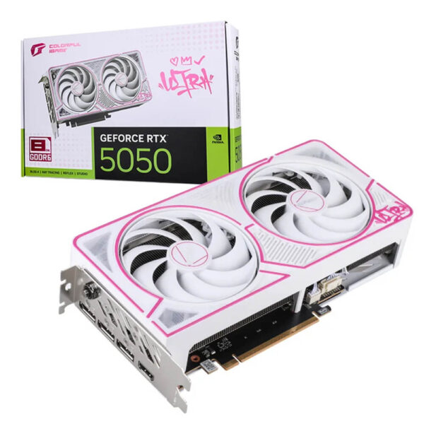 Colorful iGame GeForce RTX 5050 Ultra W DUO OC 8GB-V - 8GB GDDR7