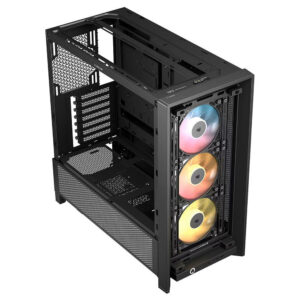Corsair FRAME 4000D RS ARGB Black - Modular Mid-Tower PC Case