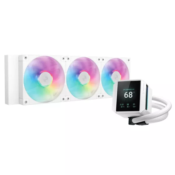 DeepCool MYSTIQUE 360 WH ARGB - 360mm AIO Liquid CPU Cooler