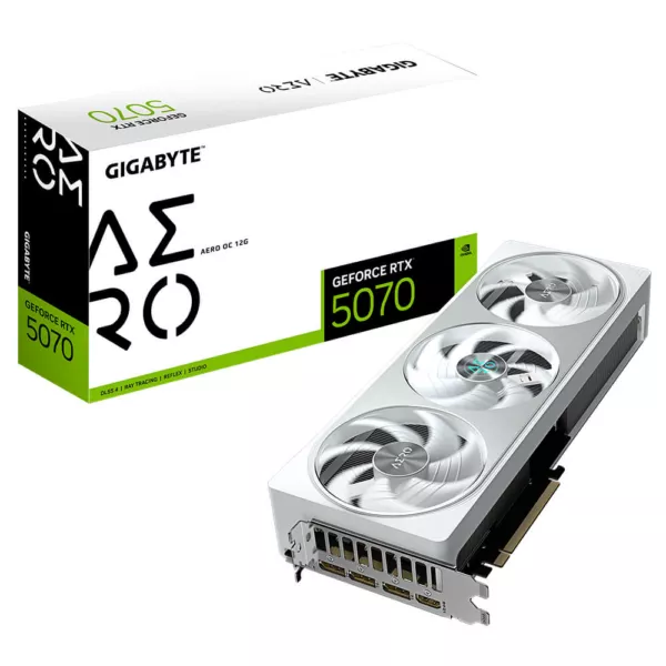 Gigabyte GeForce RTX™ 5070 AERO OC 12G - 12GB GDDR7