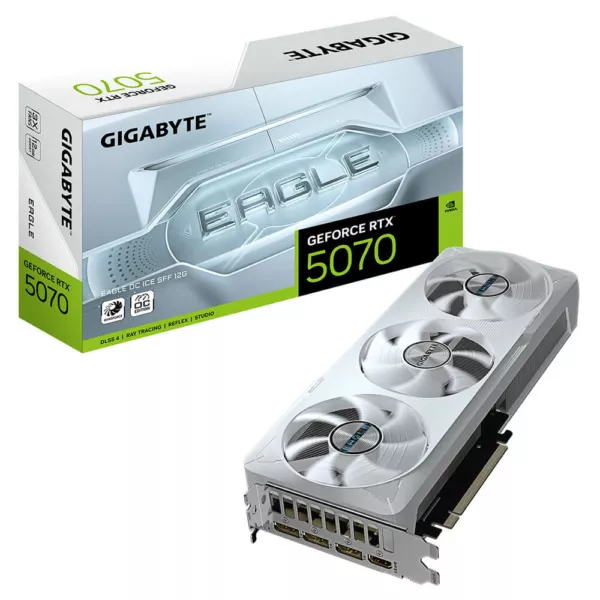 Gigabyte GeForce RTX™ 5070 EAGLE OC ICE SFF 12G - 12GB GDDR7