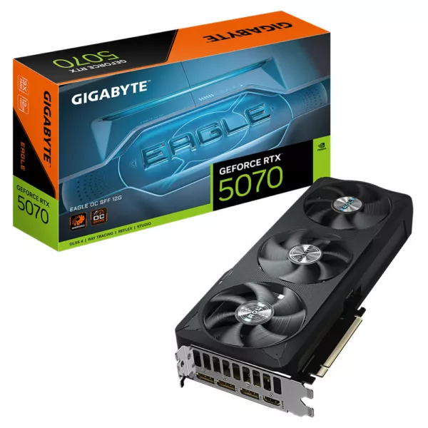 Gigabyte GeForce RTX™ 5070 EAGLE OC SFF 12G - 12GB GDDR7