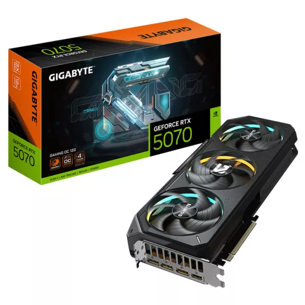 Gigabyte GeForce RTX™ 5070 GAMING OC 12G - 12GB GDDR7