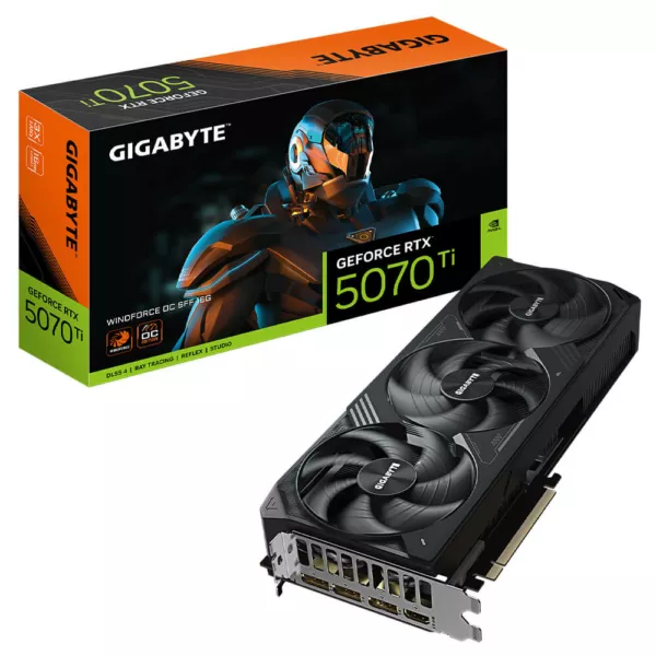 Gigabyte GeForce RTX™ 5070 Ti WINDFORCE OC SFF 16G - 16GB GDDR7